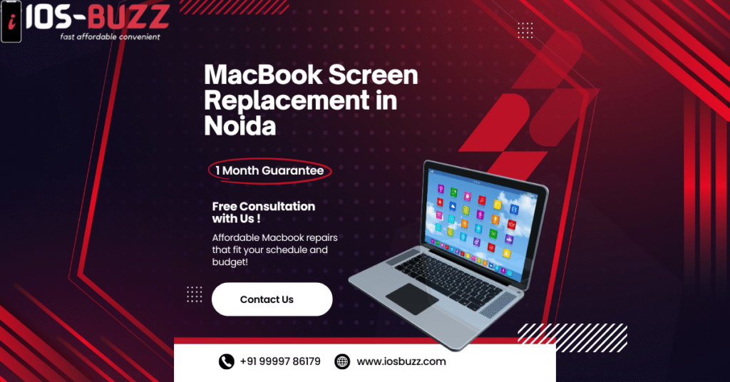 MacBook screen replacement in Noida